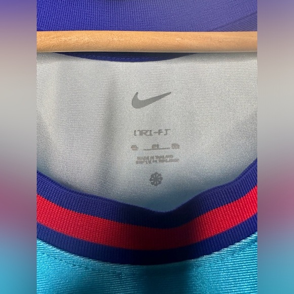 Nike LeBron x Space Jam Tune Squad Jersey Light Blue Fury 3XL - Picture 4 of 16